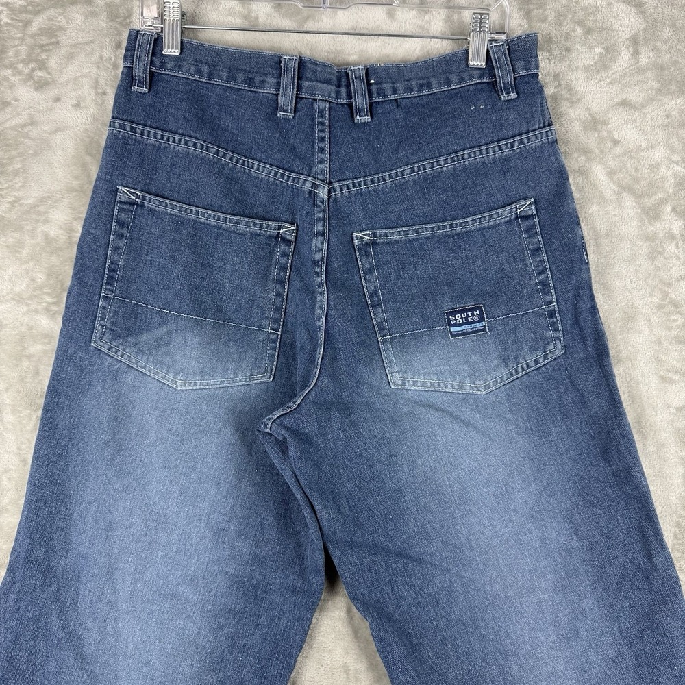 Vintage Southpole Jeans Denim Baggy Y2K Skater Grunge Mens 32x30 (fits 31x28)